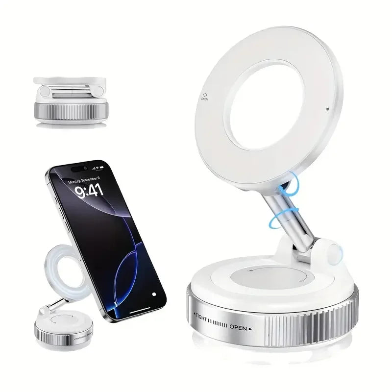 2026 Magnetic vacuum  car phone holder 360 adjustable mount